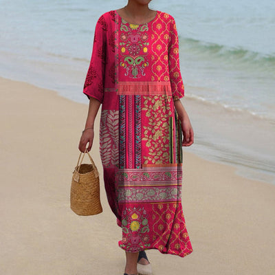 Marlene – Robe Boho-maxi fluide