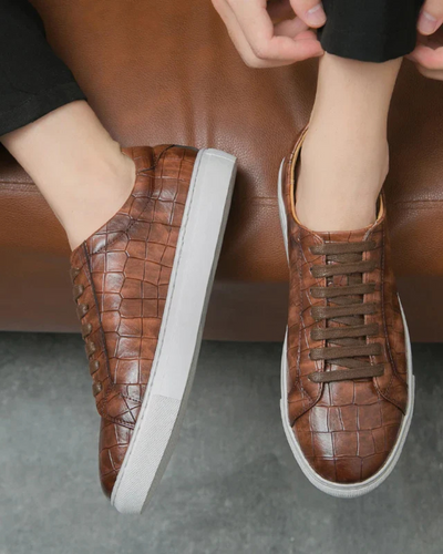 GALTIER - BASKETS BASSES EN CUIR