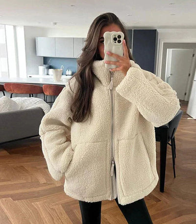 Veste en Polaire Douce | Confort Hivernal | Style Cosy