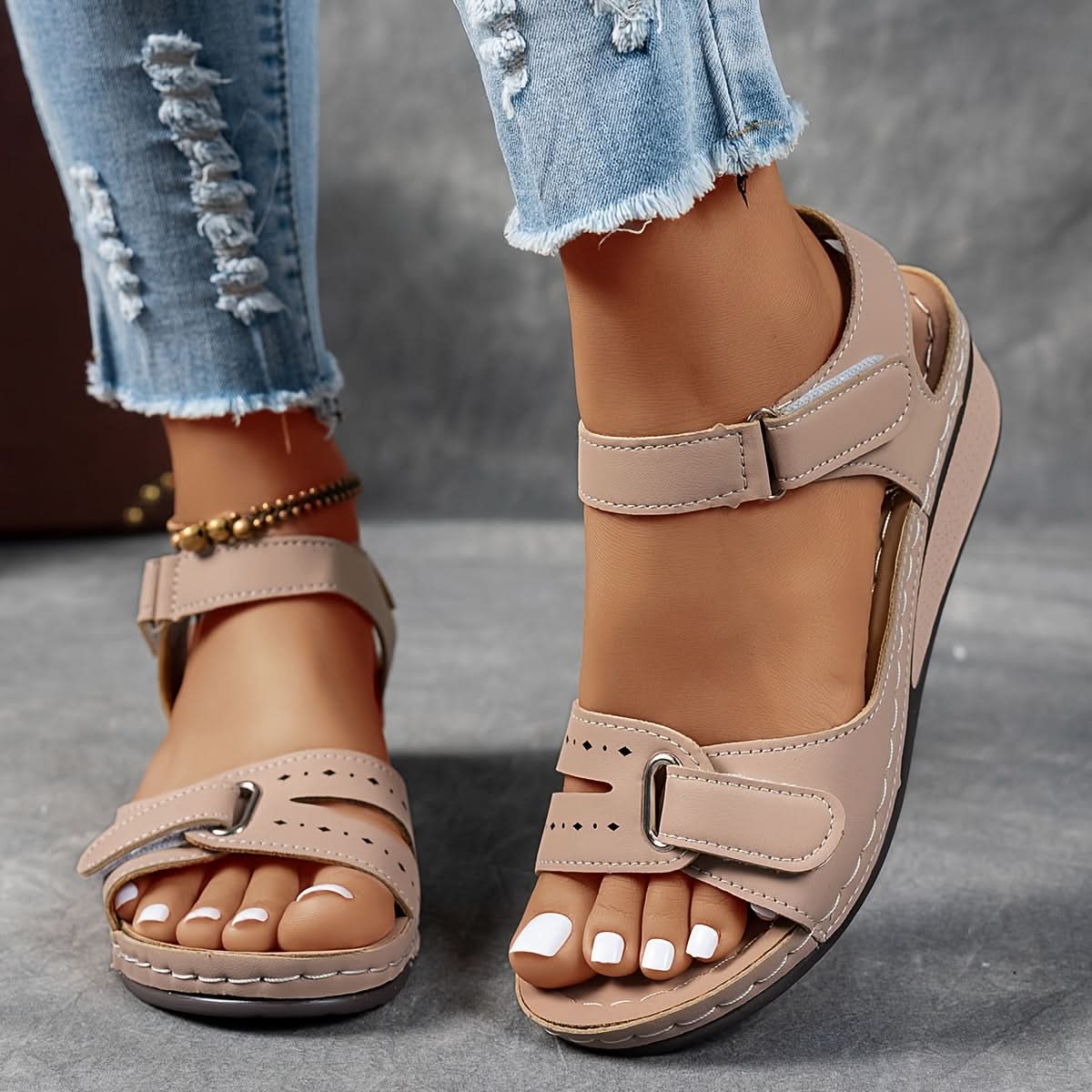Morgane™ | Sandale ajustable paso confort