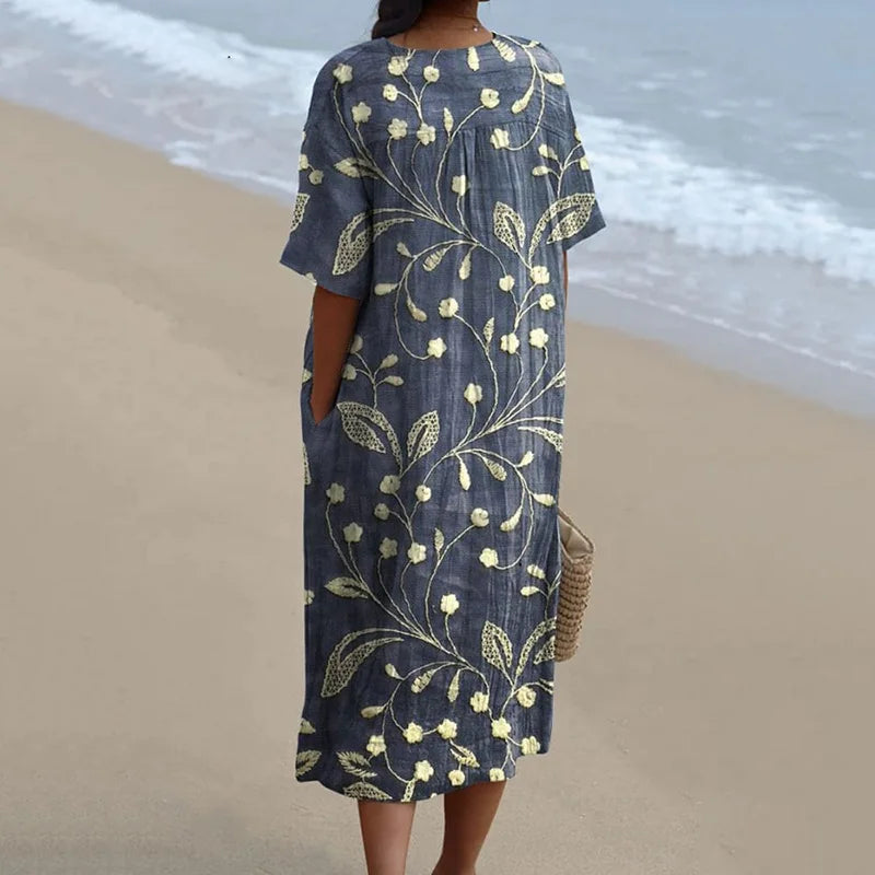 Pénélope™ | Robe à motif floral éclatant