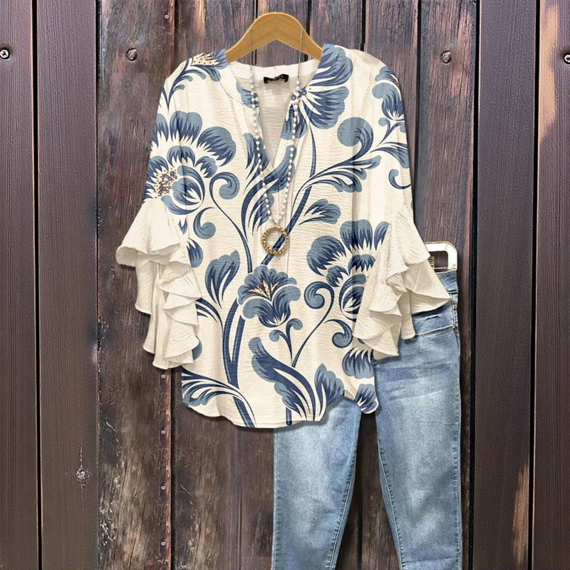 Blouse d'été "Jour de Marché" – Douce & chic