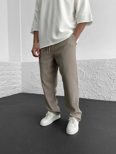 Pantalon Confort en Velours Côtelé