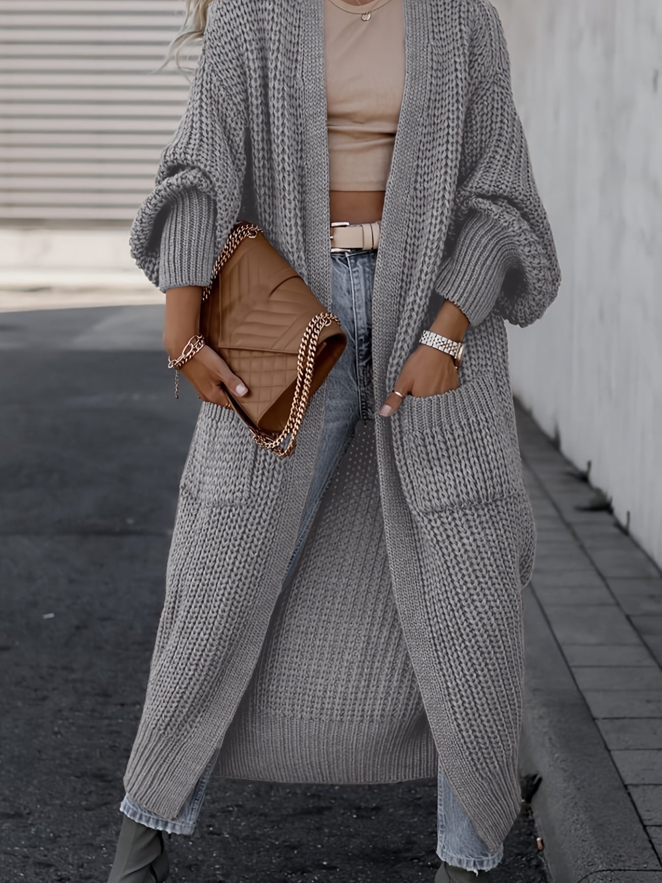 Myung | Cardigan décontracté en laine pour femmes