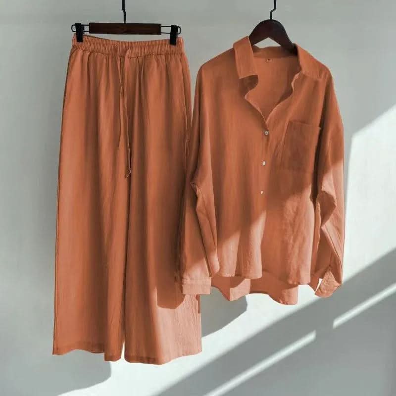 Morgane™ | Ensemble Coton-lin Élégance Confort
