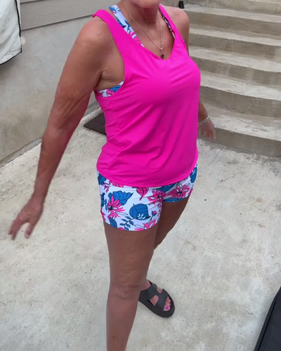 Maillot de Bain Imprimé Deux-Pièces