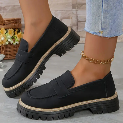 ⏳Temps limité 50% de réduction💥Mocassins confortables et épais pour femmes avec plateforme