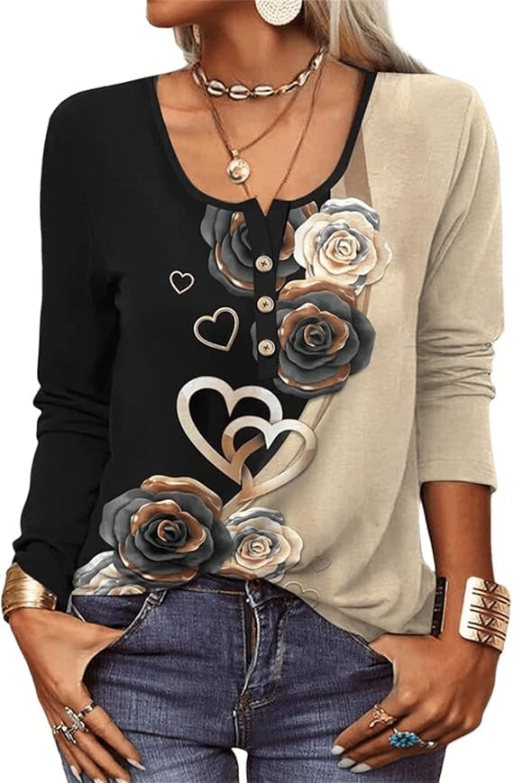Rose | Chemisier Long Pour Femme