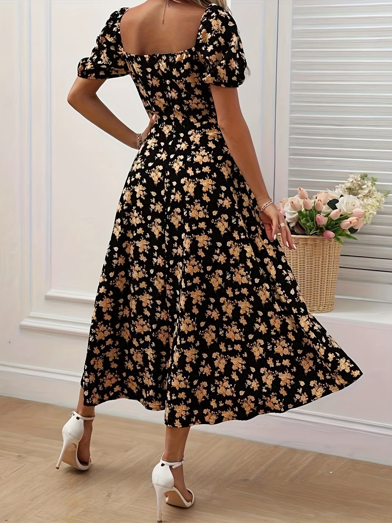 Mirella™ | Robe florale féminine