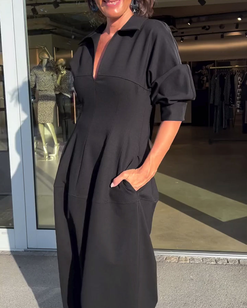 Karolin | Robe longue confortable