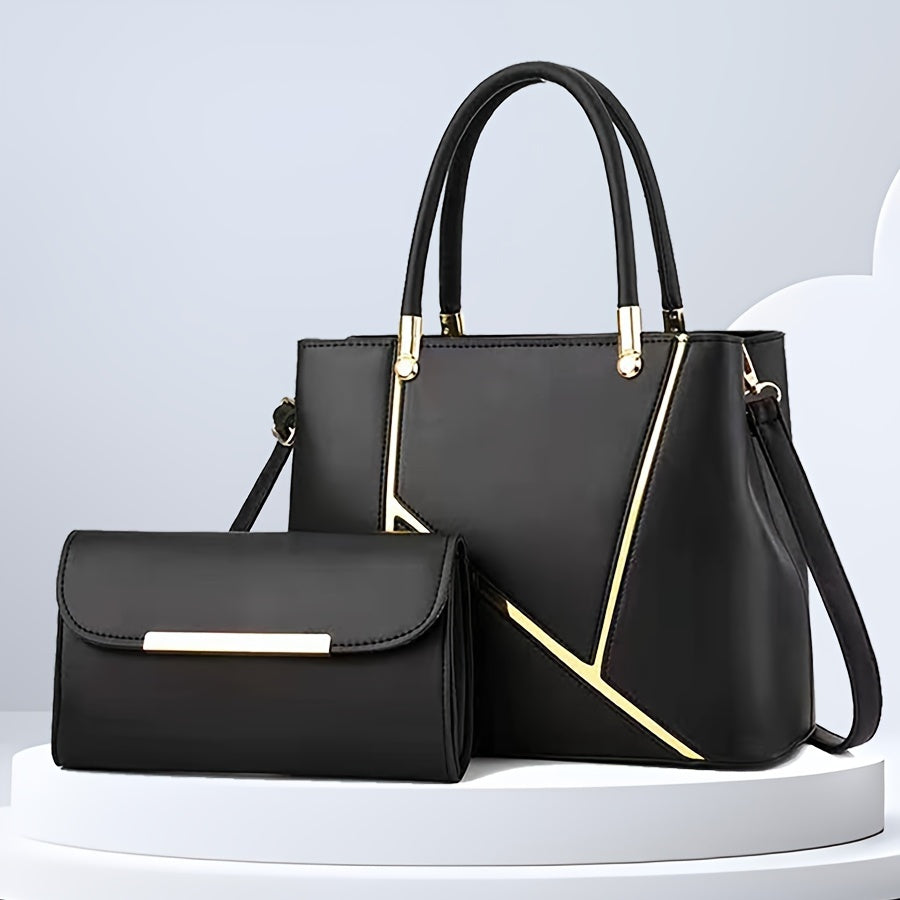 Amanda - Élégant ensemble de sacs à main 2 pièces pour un look d'automne chic