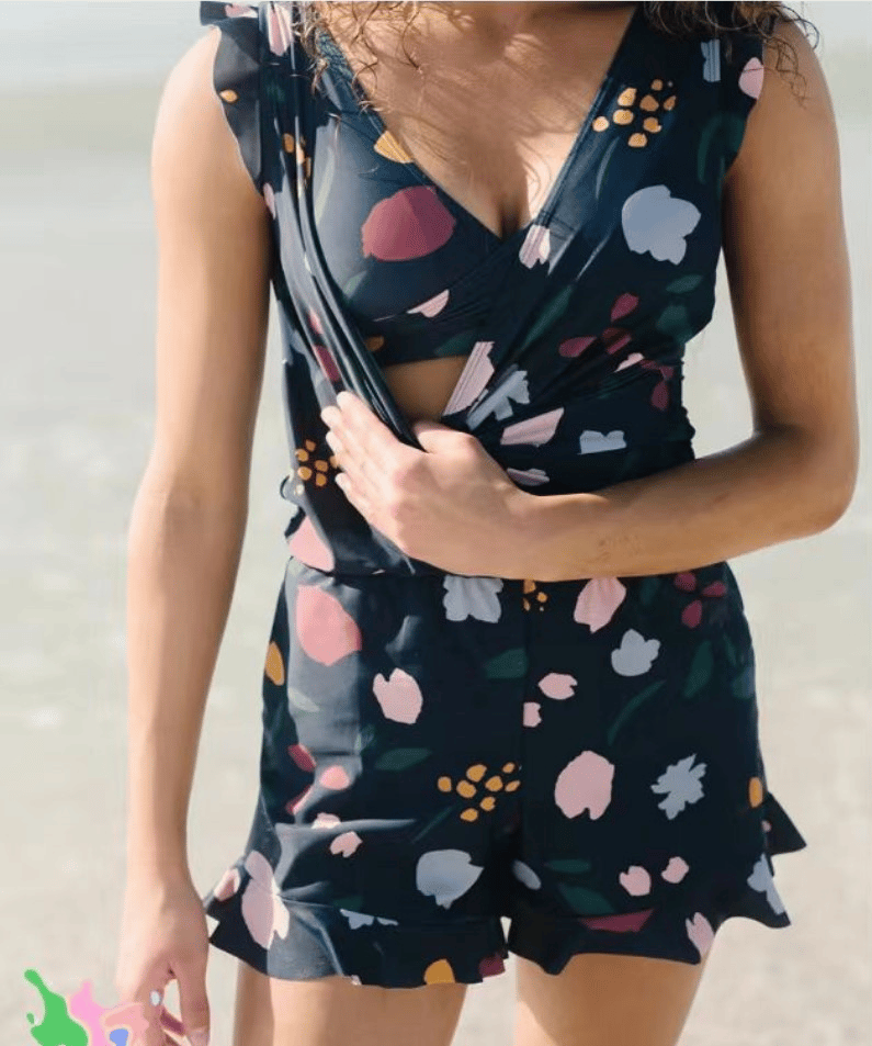 Anouk – Maillot de bain à volants avec soutien-gorge intégré