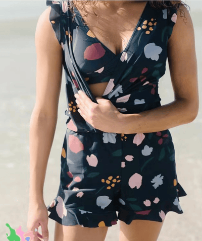 Anouk – Maillot de bain à volants avec soutien-gorge intégré