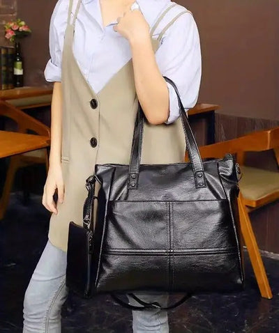 ANNELIES™ - SAC EN CUIR VEGAN RÉTRO