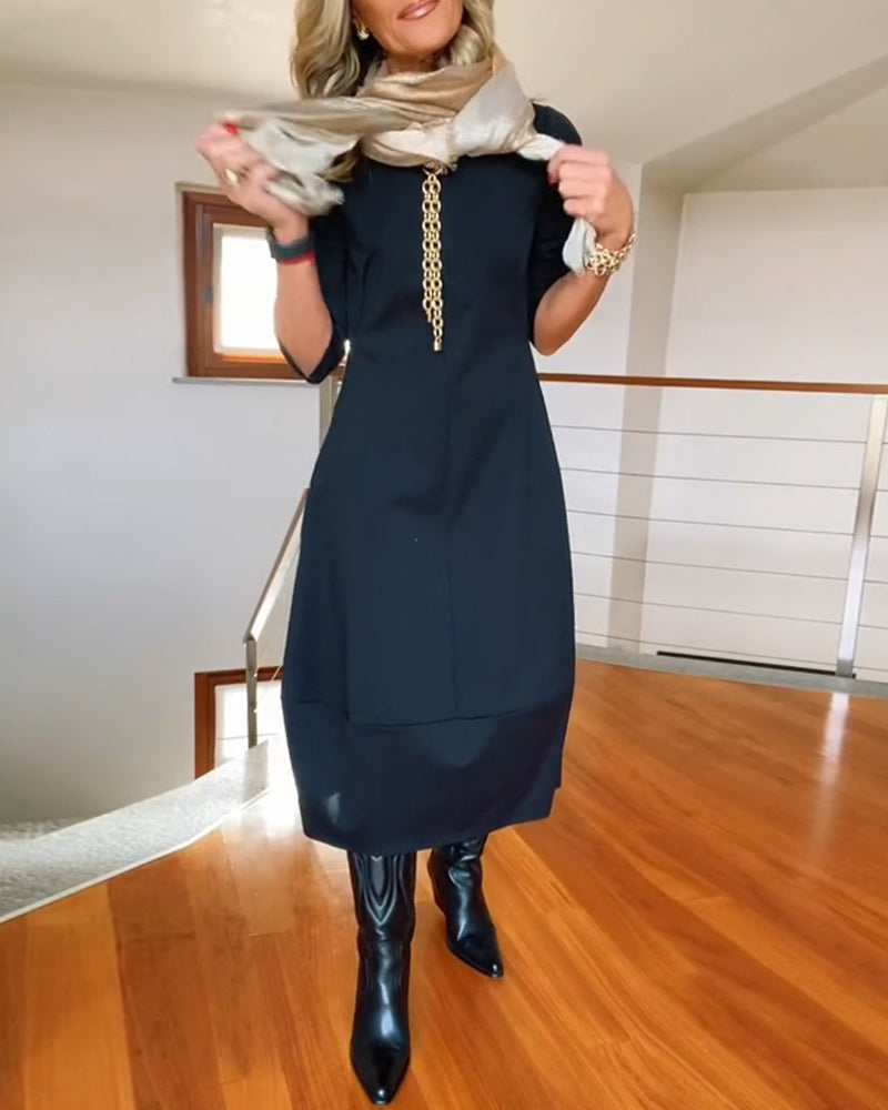 LOTTIE - Robe midi élégante