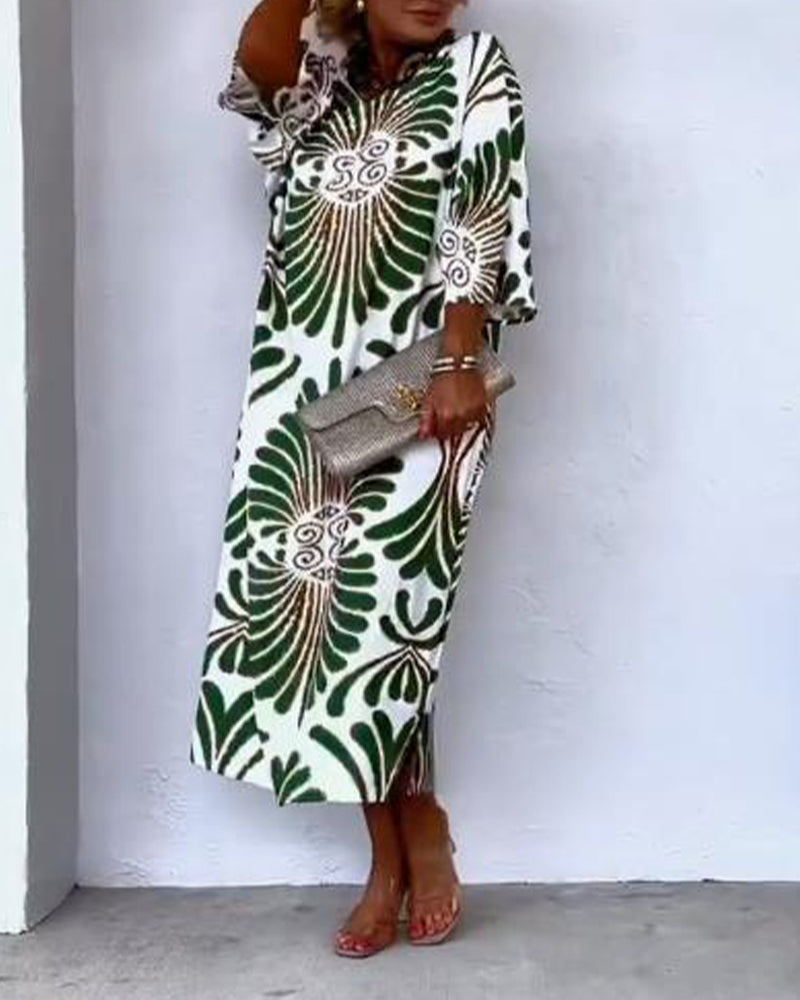 Robe Lâche Style Vacances