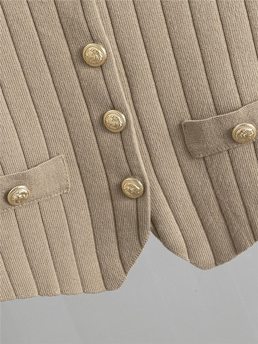Erika™ - Élégant ensemble de gilet en tricot avec cardigan et pantalon