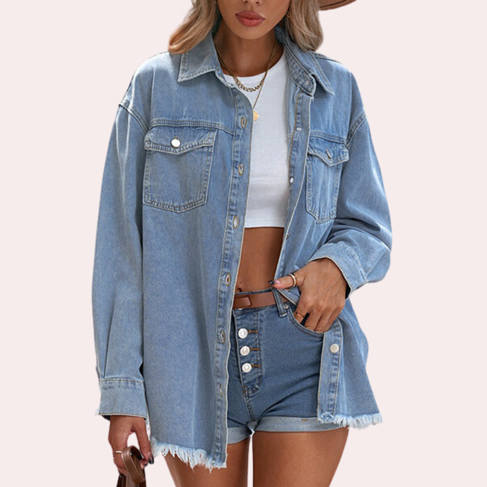 HAVEN - Veste en Denim Tendance pour Femmes