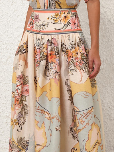 Jupe midi Jessica