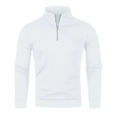 PULLOVER POUR HOMMES AVEC FERMETURE ÉCLAIR