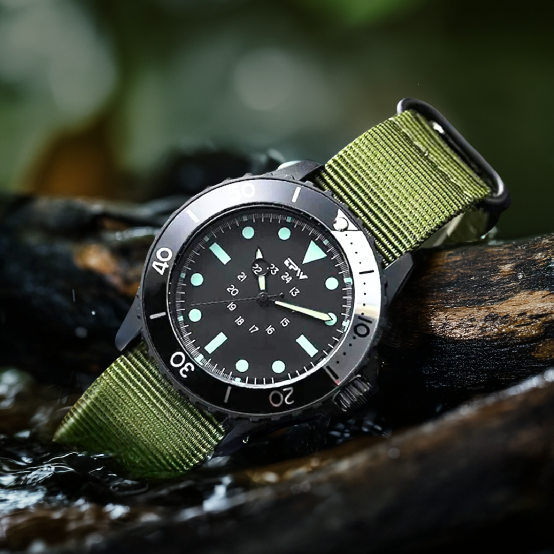 Montre de Terrain Tactique Style Plongeur