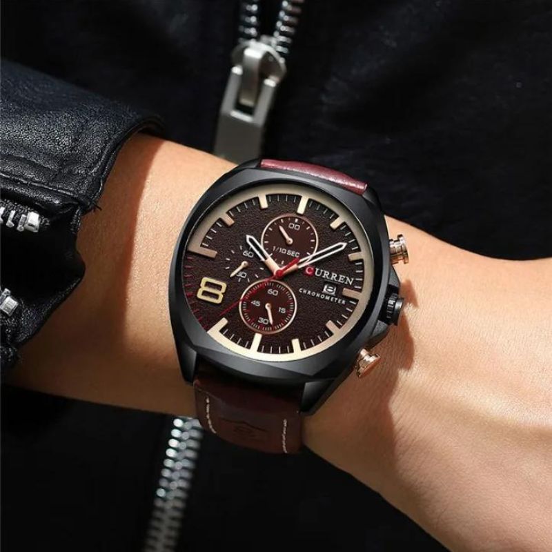 Montre Chronographe Sportive Militaire Étanche