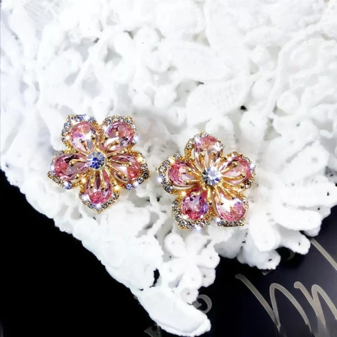 Naëlle™ | Boucles zircon multicolores