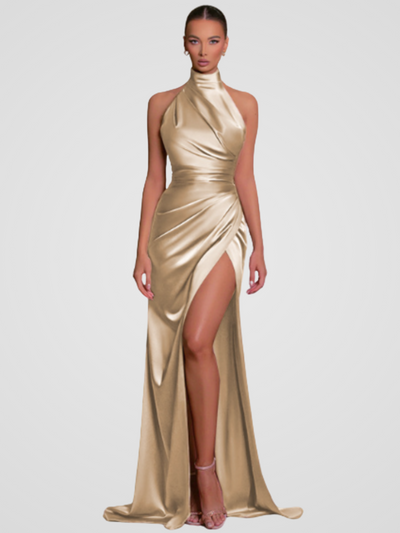 Maëlle™ Robe Satinée Chic