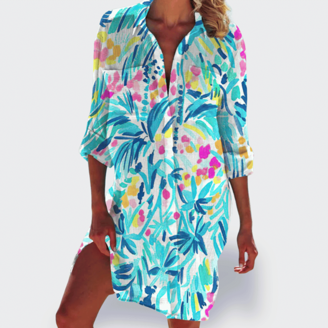 Beate | Chemise d'été en coton de qualité supérieure