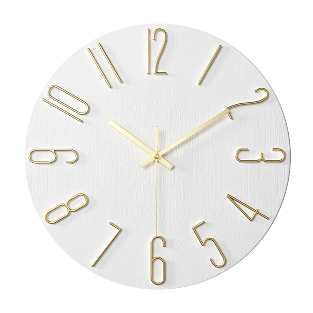 Noble - Horloge murale moderne pour le salon