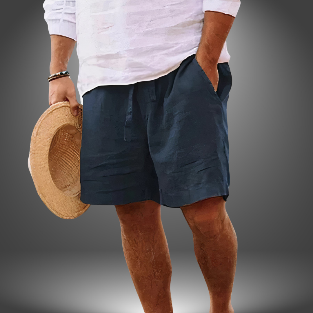 Zach | Short en lin fait main