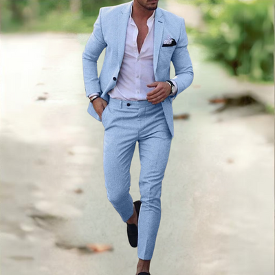 Viktor | Ensemble costume en lin pour un style raffiné