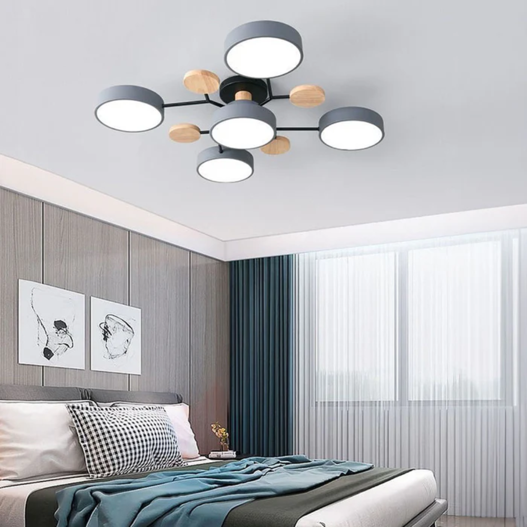 Clio - Lampe Plafond LED Ronde Moderne