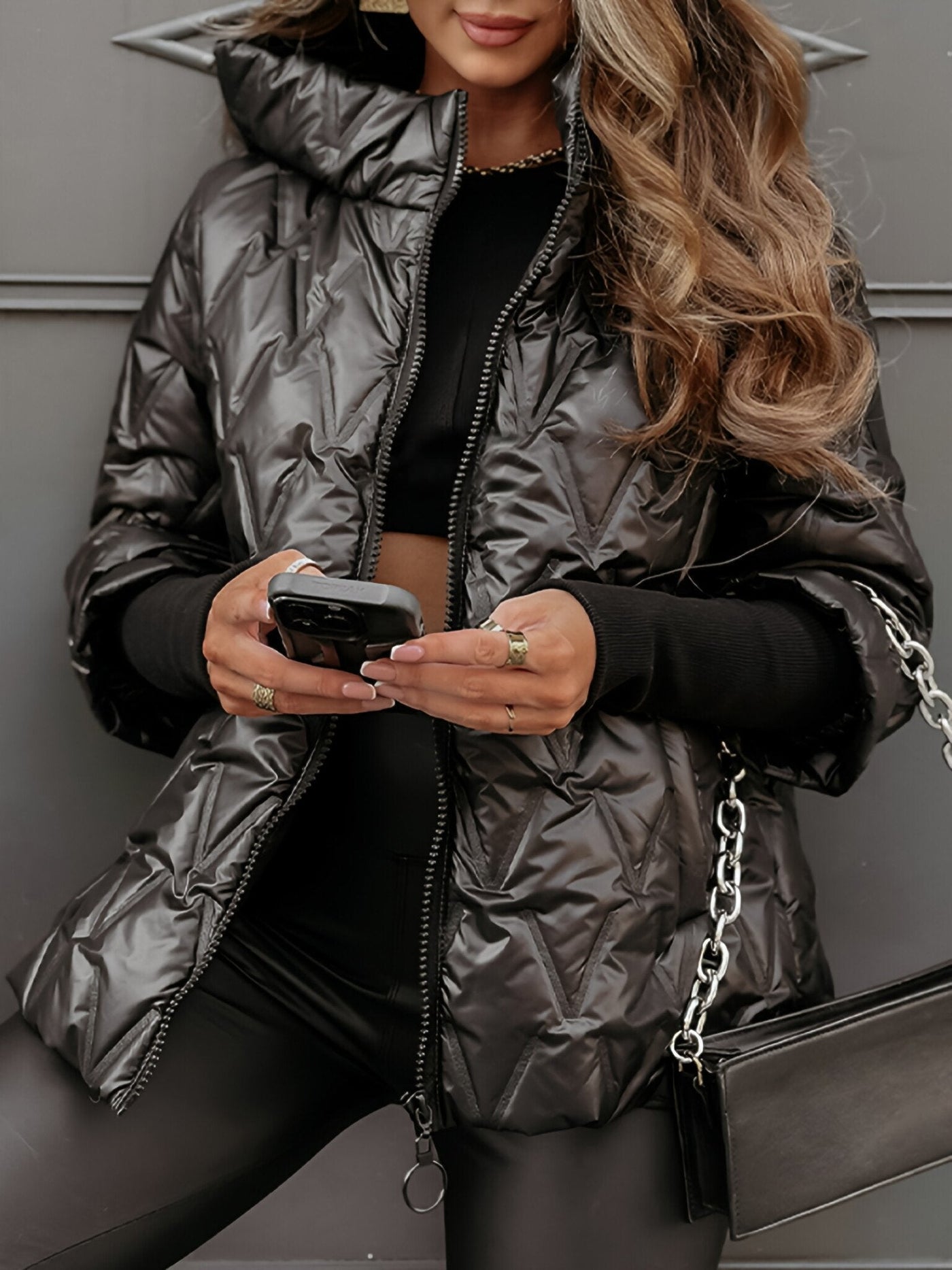 ARIA – Veste à manches longues avec capuche