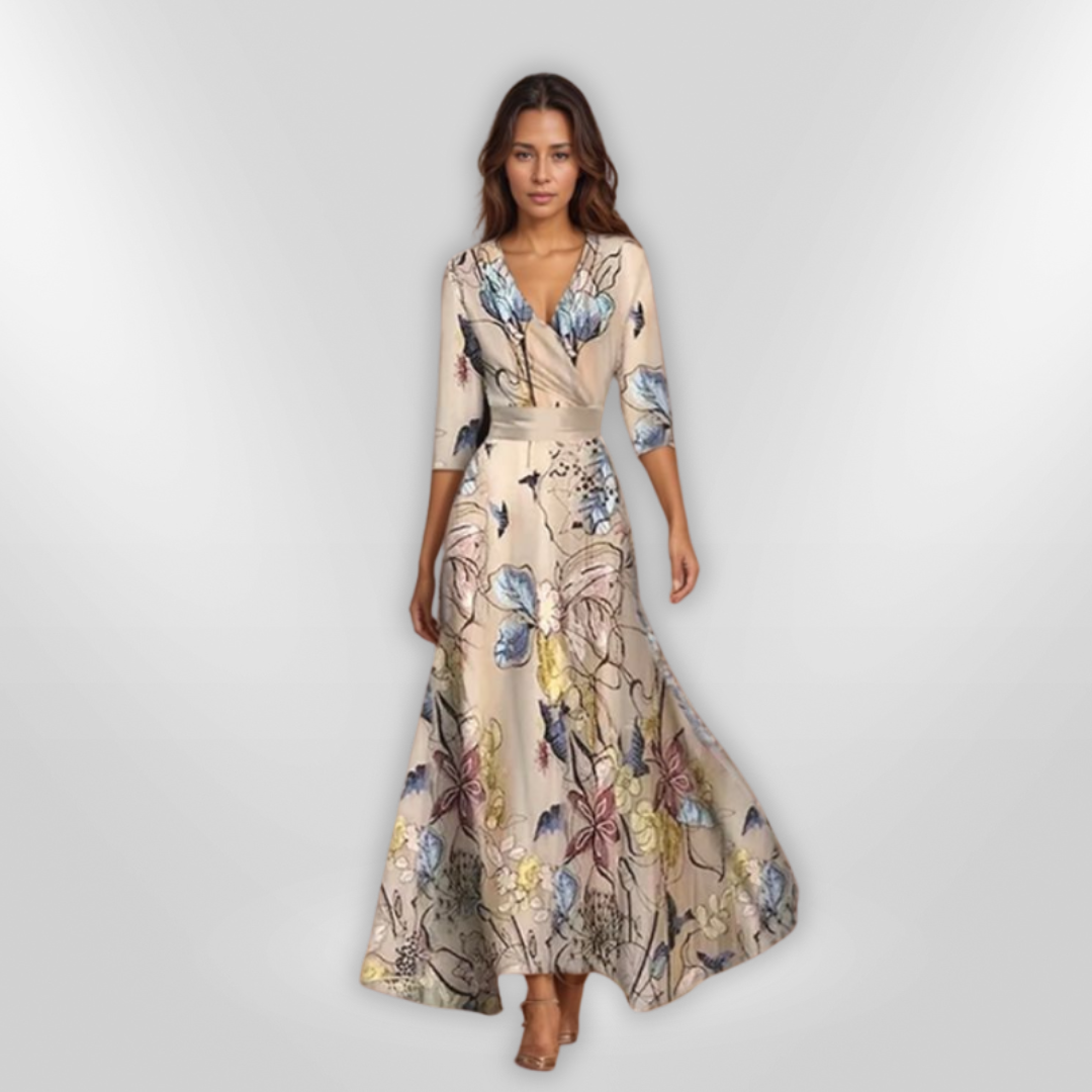 ELEANOR | Robe Florale Fluide