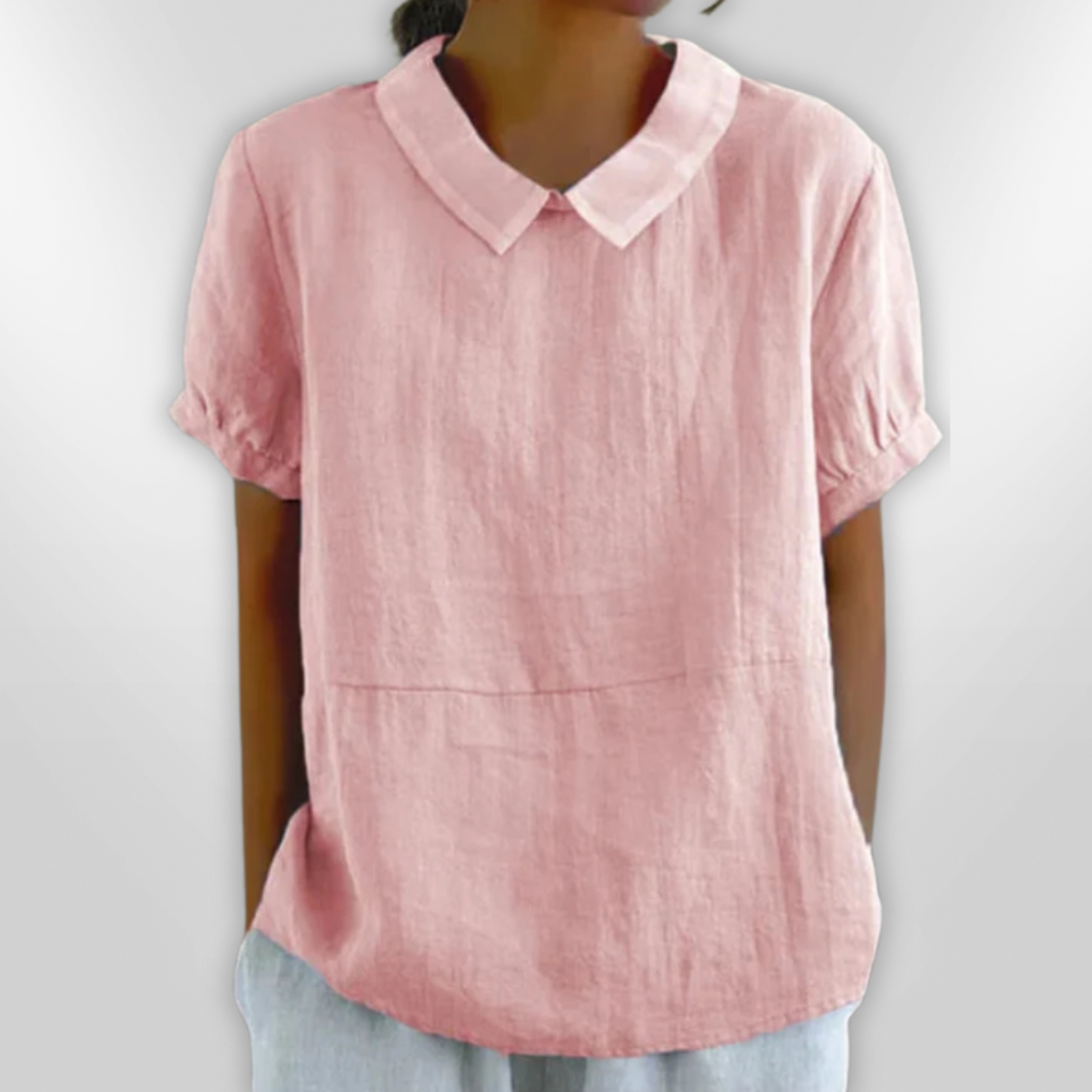 MABEL | Blouse à Col Classique