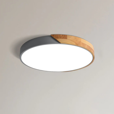 Delos - Plafonnier LED scandinave en bois