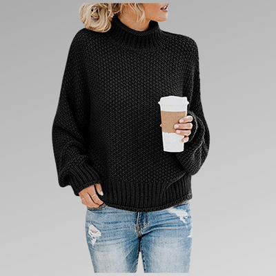 Pull Col Roulé | Maille Épaisse | Chaleur Vitaminée