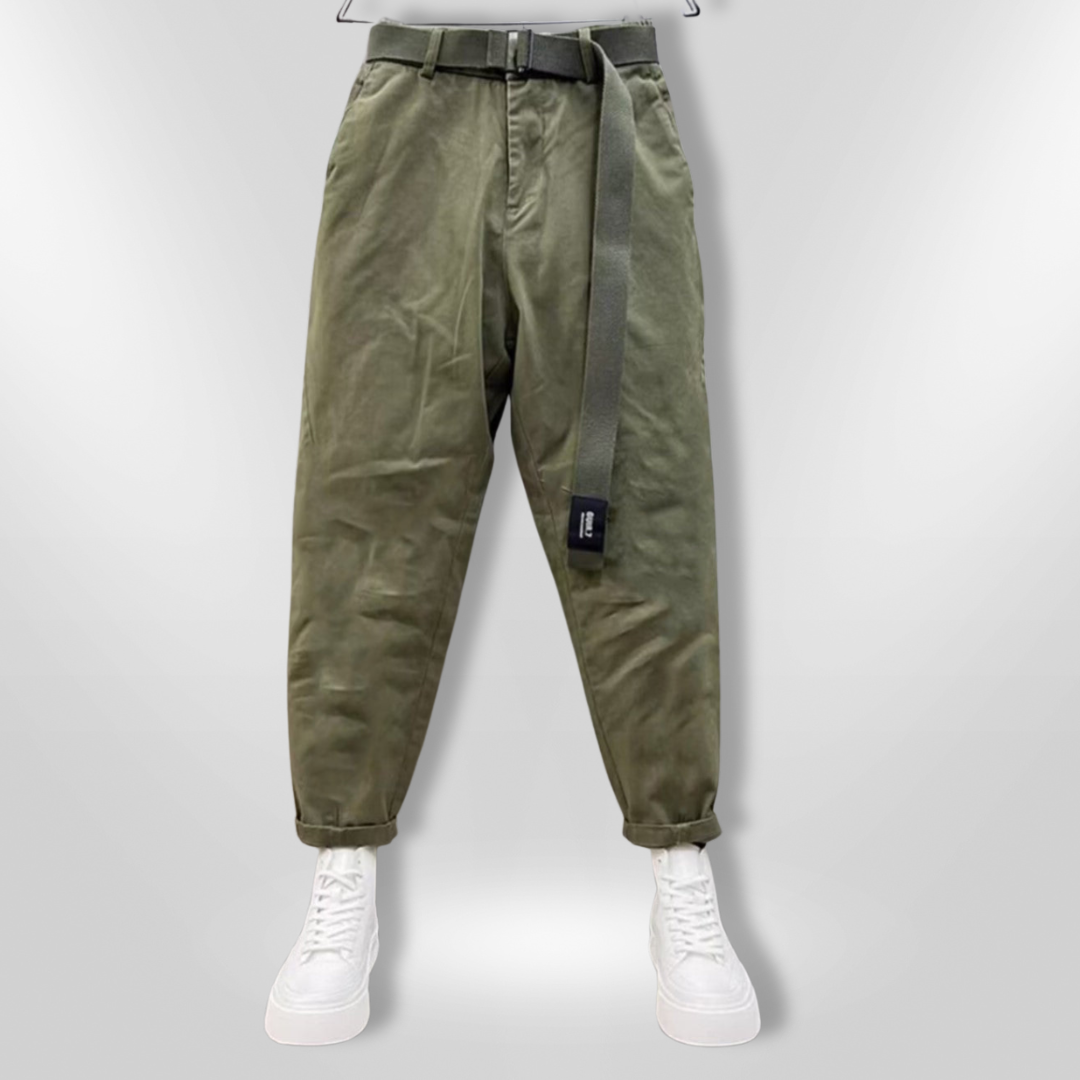 RIMO | Pantalon Décontracté avec Ceinture
