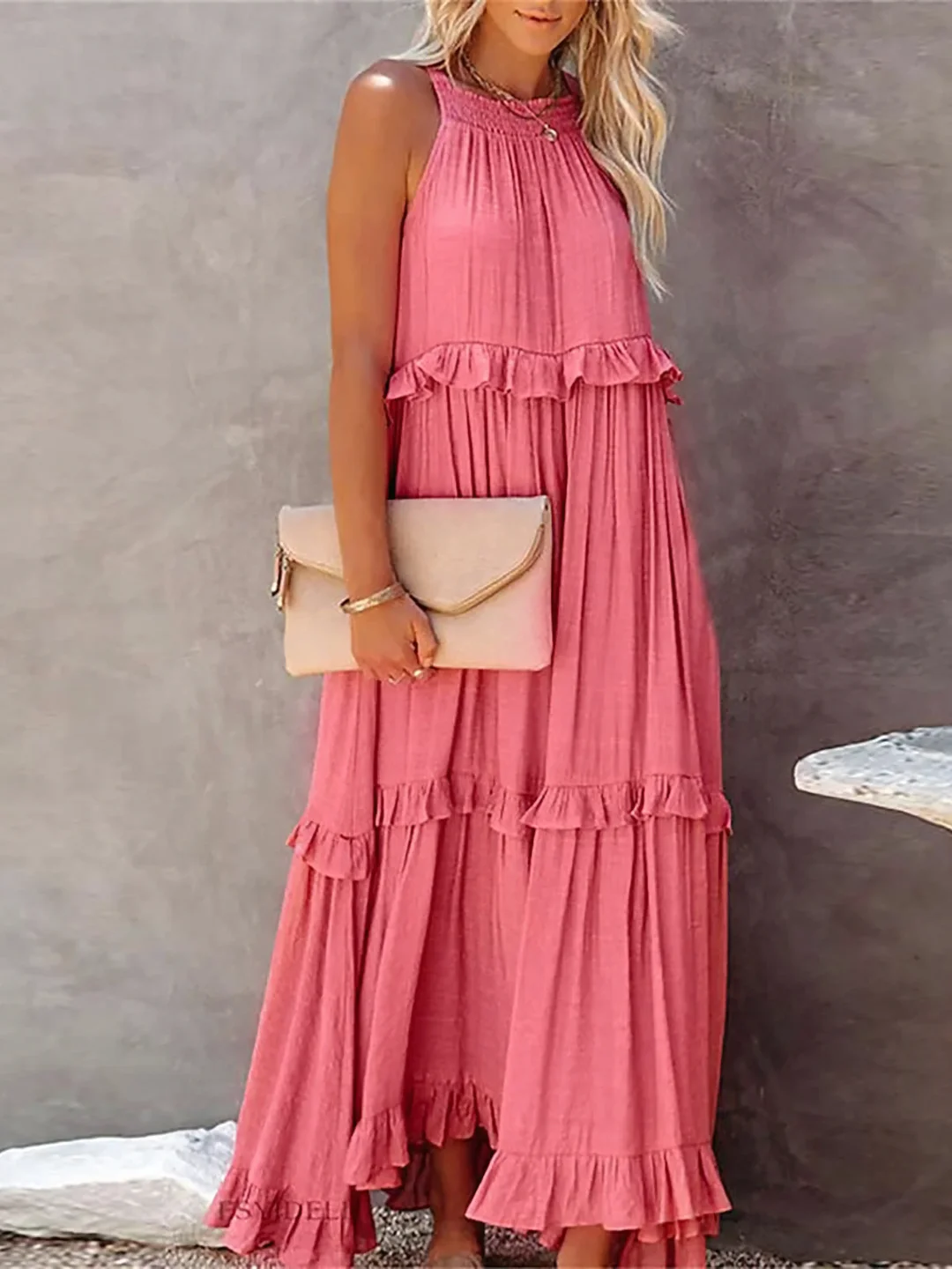 Morgane™ Robe longue brise d'été