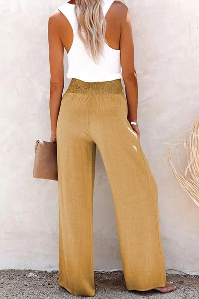 Riana™ | Pantalons Relaxed Taille Haute