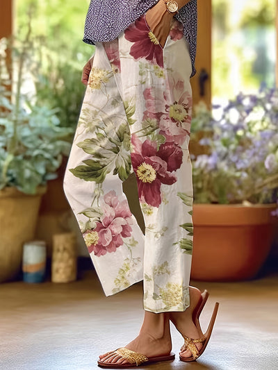 Pantalon Cropped Imprimé Pour Femme | Été