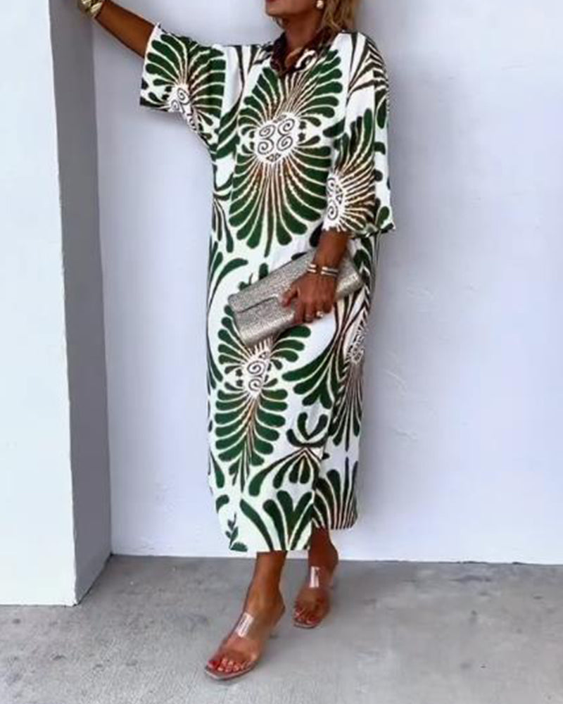 Robe Lâche Style Vacances