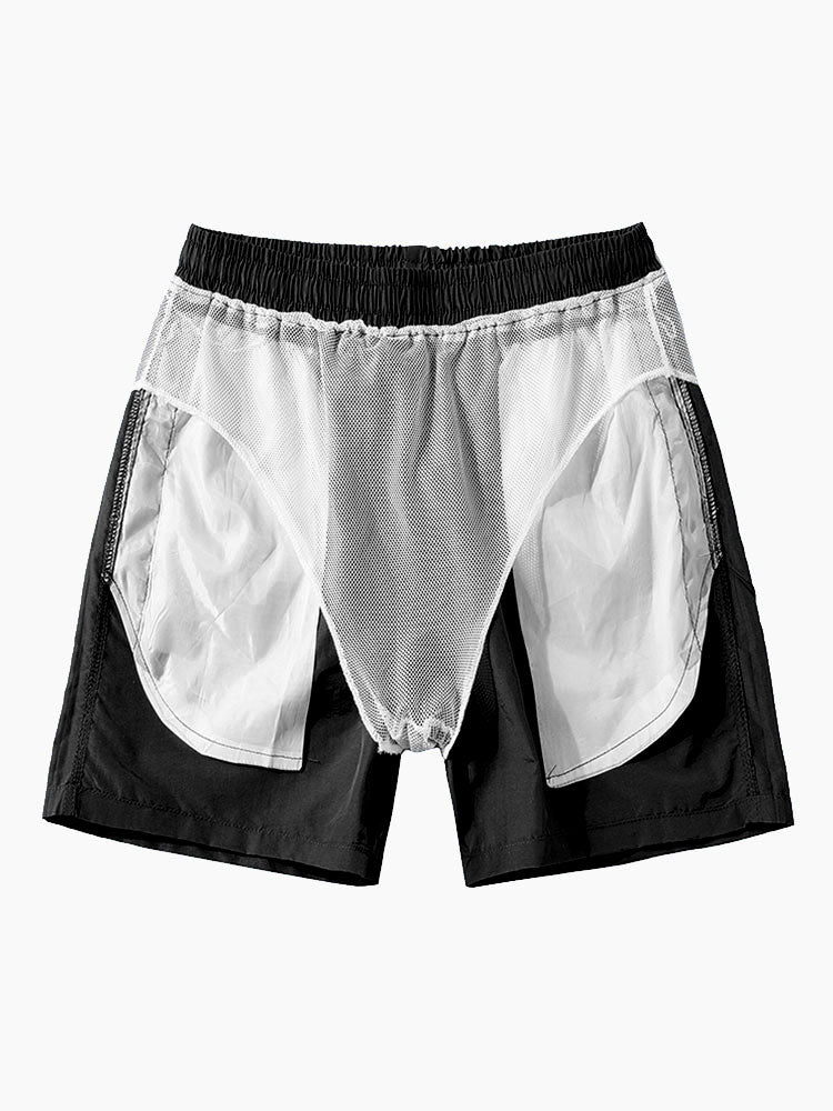 Ensemble Vacances : Chemise à Palmiers & Short de Bain Assorti