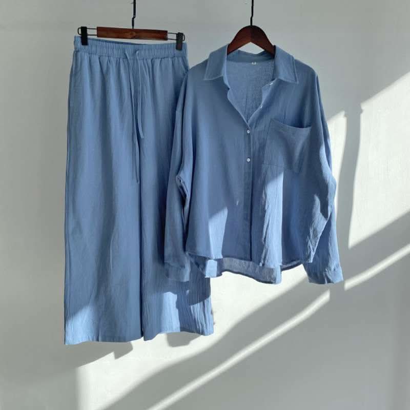 Morgane™ | Ensemble Coton-lin Élégance Confort