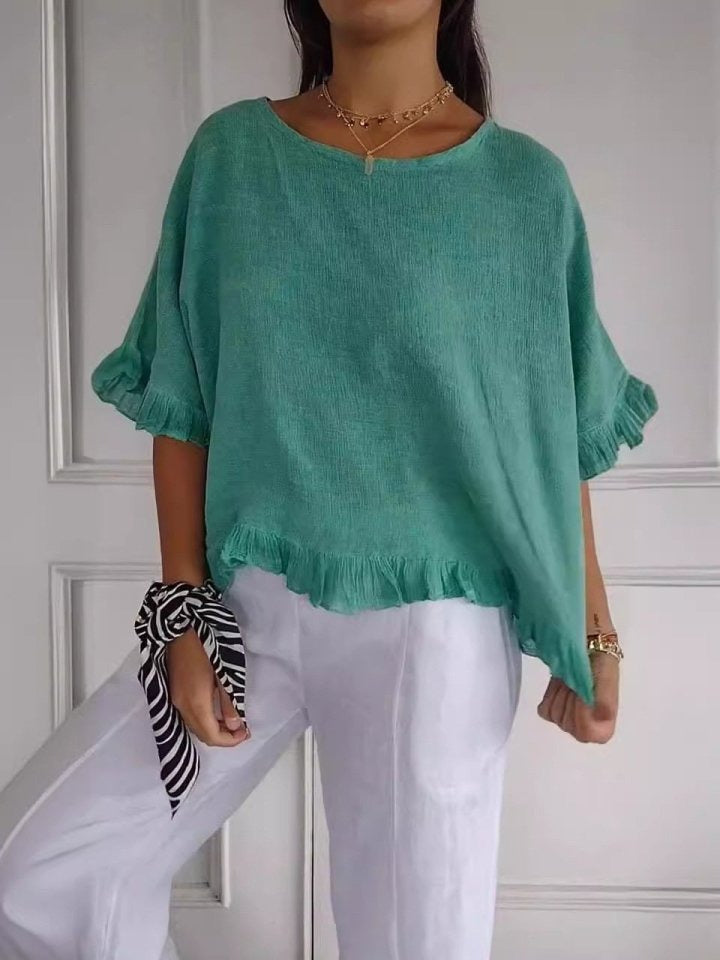 Mireille™ | Blouse décontractée élégante