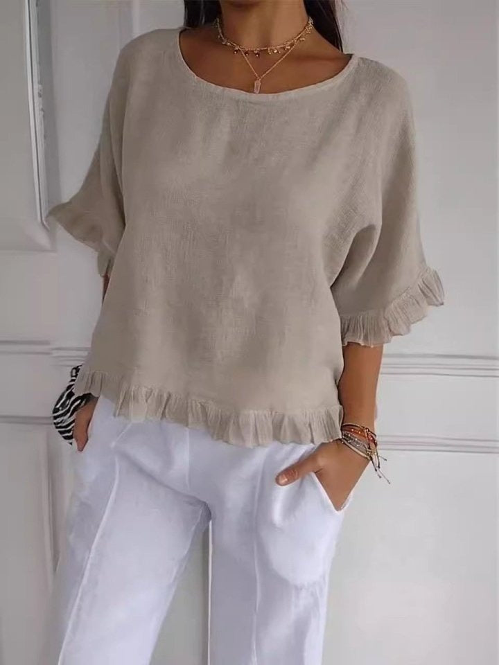 Mireille™ | Blouse décontractée élégante