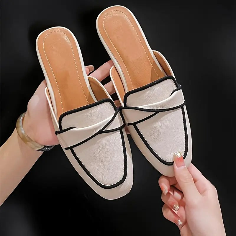 Mules Mary Jane style britannique