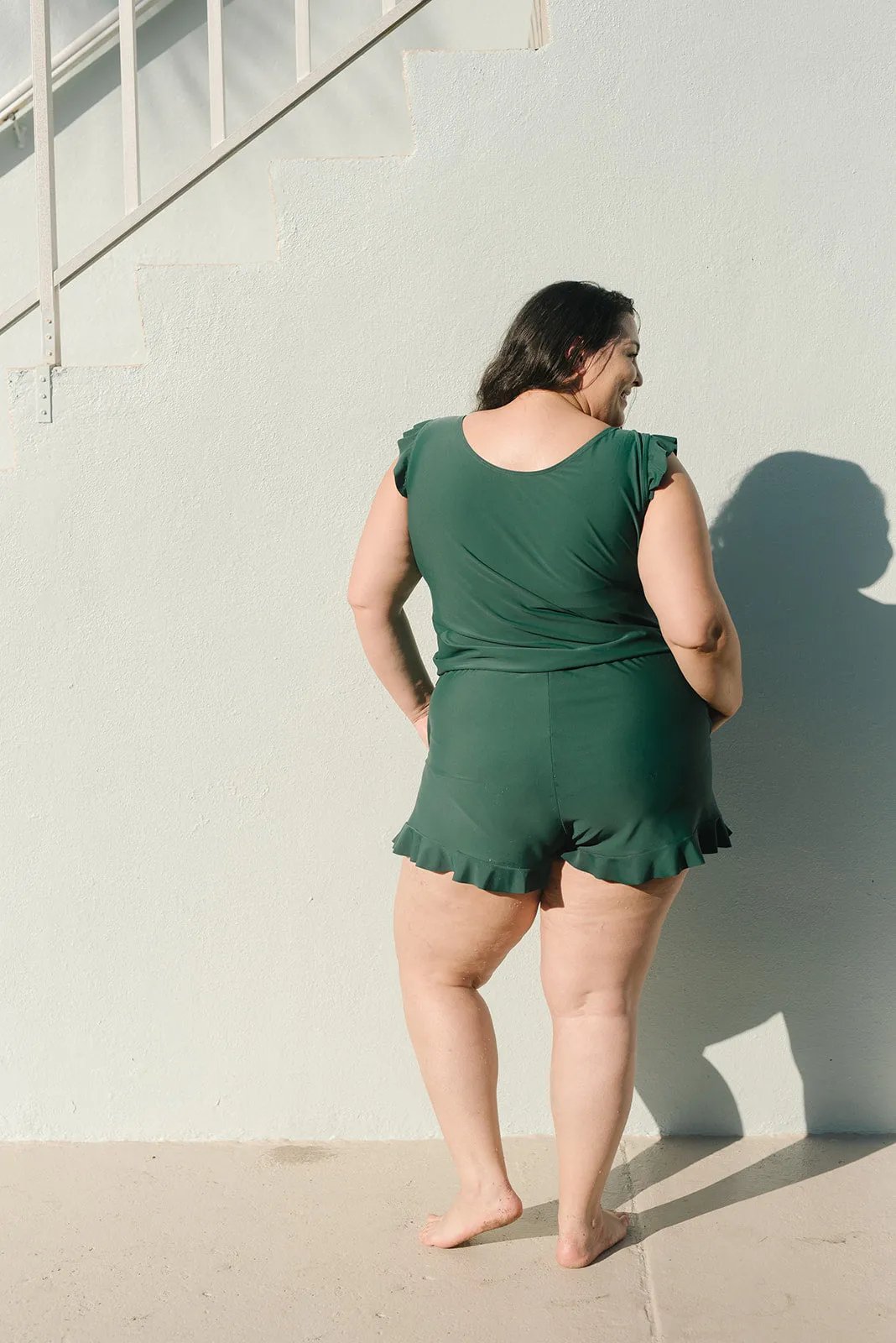 Anouk – Maillot de bain à volants avec soutien-gorge intégré