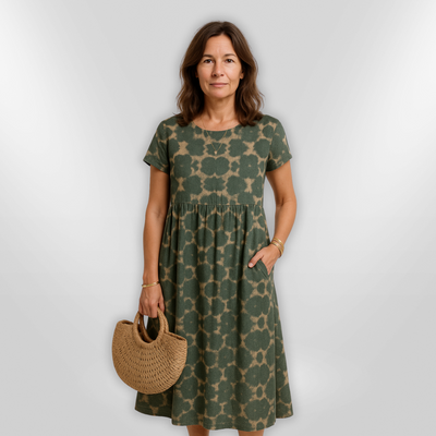 MARGOT | Robe Midi Fleurie